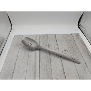 Rada Cutlery Cooking Holes Stainless Steel Serving Spoon Slotted R125 11 3/8"